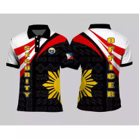 Custom Links  SECURITY BLACKFULL SUBLIMATION HIGH QUALITY POLOSHIRT