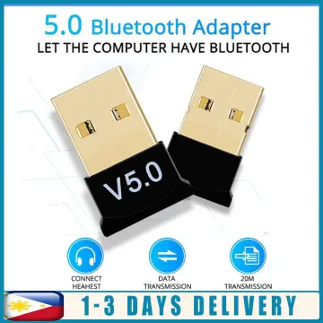 Bluetooth Adapter für PC USB Bluetooth 5'3 Dongle Bluetooth 5.0 Audio  Receiver.