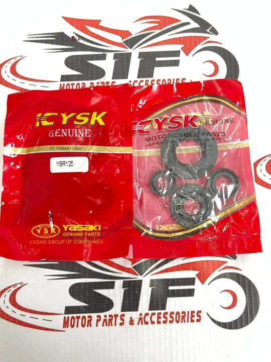 SIF OIL SEAL KIT (ENGINE) YAMAHA YBR 125 YSK Lazada PH