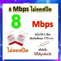 ซิมโปรเทพ 8  Mbps ไม่ลดสปีด เล่นไม่อั้น +โทรฟรีทุกเครือข่ายได้ แถมฟรีเข็มจิ้มซิม