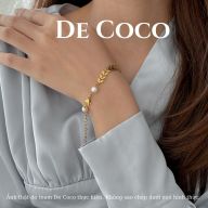 Vòng tay lắc tay hình nguyệt quế Hera De Coco Decoco thumbnail