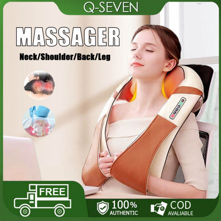 Massager kneading massage shawl multi-functional whole body shoulder neck  massage leg waist neck hot compress 