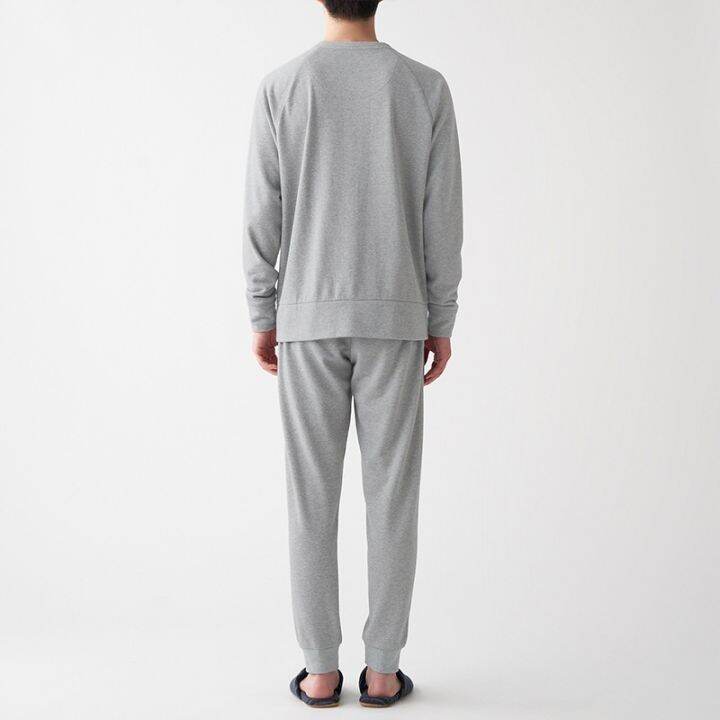 MUJI MUJI MUJI men's terry household suit pajamas men smoking jackets