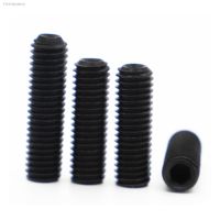 ◎ 5-50pcs M1.6 M2 M2.5 M3 M3.5 M4 M5 M6 M8 M10 M12 Black 12.9 Steel Hex Hexagon Socket Allen Cup Point Grub Bolt Set Screw DIN916