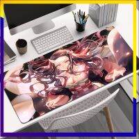 อะนิเมะญี่ปุ่น Demon Killer พิมพ์ HD XXL Mousepad อุปกรณ์เครื่องเกมคอนโซล คอมพิวเตอร์ขนาดใหญ่ยอดนิยม Lockside Keypad แผ่นรองเมาส์