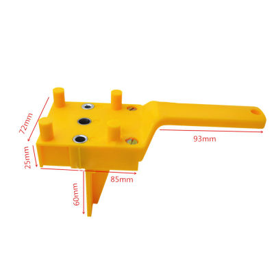 Wood Doweling Jig Handheld Pocket Hole Jig Kit 6810mm Woodworking Punch Locator Drill Guide for Carpentry Dowel Joints Puncher