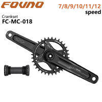 FOVNO จักรยานเสือภูเขาแขนจานหน้า MC-018 170มม. 175มม. GXP To Deckas 104BCD 6มม. จาน30T 32T 34T 36T 38T กับ BSA วงเล็บด้านล่าง68-73/83มม. สำหรับ Shimano SRAM