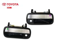 มือเปิดประตูนอก TOYOTA ไมตี้เอ็กซ์ MT-X ชุบ ข้างขวา-ซ้าย (A81) 1คู่