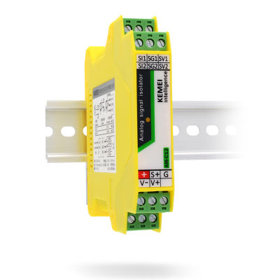 1 In 12 Out Signal Isolator 4-20mA 0-10V og การแยกแรงดันไฟฟ้าเครื่องส่งสัญญาณ Transducer Splitter Converter Module