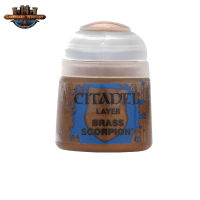 [พร้อมส่ง] Citadel : LAYER: BRASS SCORPION (12ML)   สีอะคริลิคสำหรับทาโมเดล