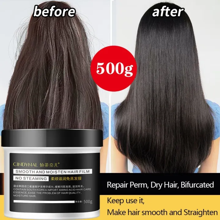 Free Evaporation Mask Dry Frizzy Damaged Hair Smooth Women's Hair
