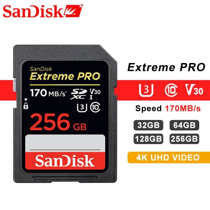 Thẻ Nhớ Sandisk Extreme Pro là sự lựa chọn hàng đầu cho những nhiếp ảnh gia chuyên nghiệp. Với tốc độ truyền tải dữ liệu cực nhanh, thẻ giúp bạn chụp ảnh và quay phim mượt mà và không bị giật. Hơn nữa, khả năng bảo vệ dữ liệu giúp bạn yên tâm sử dụng thẻ mà không lo bị mất mát dữ liệu quý.