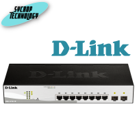 สวิตช์ D-Link DGS-1210-10 10-Port Gigabit Smart Managed Switch ประกันศูนย์ เช็คสินค้าก่อนสั่งซื้อ