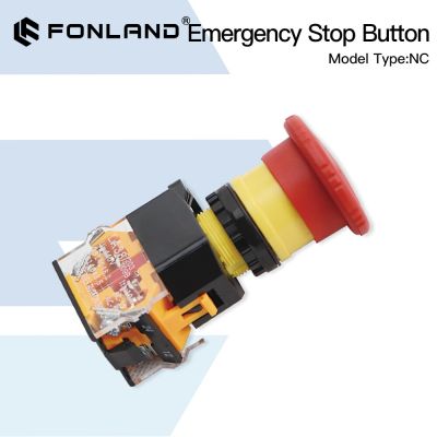 Fonland Emergency Stop Button NC for CO2 Laser Engraving Cutting Machine