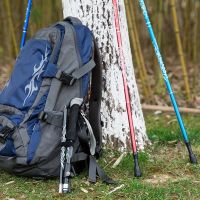 Trekking Poles Folding Hiking Stick Collapsible Hiking Poles Trekking Stick Walking Poles Nordic Walking Sticks Anti Shock