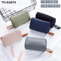 Cosmetic bag ins wind super fire female cosmetic bag portable mini portable travel red small mouth cosmetics receive package