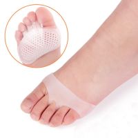 ☜▩○ 1Pair Non-slip Silicone Foot Pads Forefoot Insole Shoes High Heel Soft Insert Feet Protection Mat Ladies Toe Pain Relief Tool