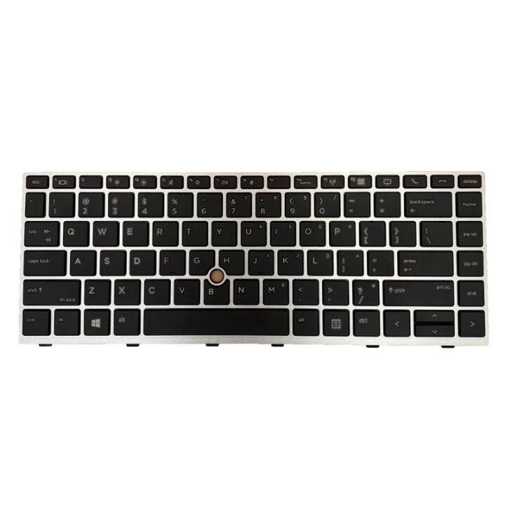 สหรัฐแป้นพิมพ์แล็ปท็อปสำหรับสำหรับ-hp-elitebook-840-g5-846-g5-745-g5แป้นพิมพ์ใหม่เปลี่ยนทดสอบไม่มีชี้