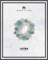 กระจกตกแต่งผนังดีไซน์ Muro Living รุ่น  LUTEA