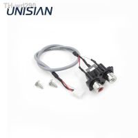 UNISIAN 30cm Audio Cable 2 RCA to XH2.54MM Signal Input Socket Line Length Extended Interface For Amplifier Panel