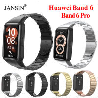 Stainless Steel Band Straps For Band 6 Wristband celet Replacement Strap For Band 6 ProHonor 6 Metal Correa