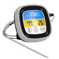 Wireless BBQ Thermometer With Six Probes Food Cooking Timer For Oven Meat Grill Thermometer With Free App Control