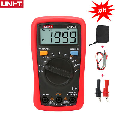 UNI-T UT33A+ UT33B+ UT33C+ UT33D+ Palm Size digital Multimeter With CapacitanceNCVDiode testContinuity buzzer