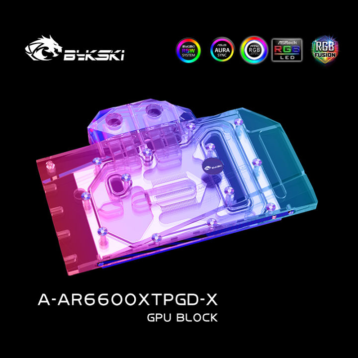 bykสกี6600xt-gpu-block-สำหรับ-asrock-6600xt-phantom-gamingd-การ์ดจอน้ำเย็น-a-ar6600xtpgd-x