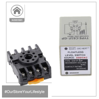 HITN C61F-GP ระดับรีเลย์ floatless Level Switch Level Controller พร้อมฐาน