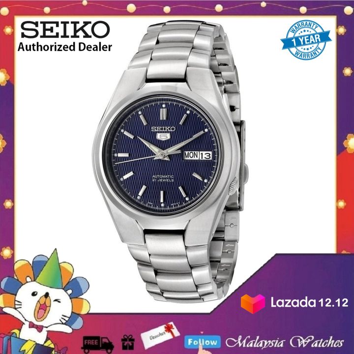 Seiko 5 SNK603K1 Automatic See-thru Back Blue Dial Stainless Steel Bracelet  Gents Watch | Lazada