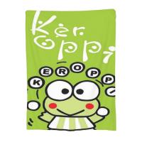 Sanrio Keroppi Flannel Ultra-Soft Micro Fleece Blanket for Bed Couch Sofa Air Conditioning Blanket