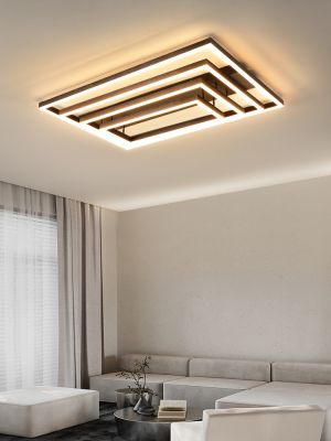 [COD] minimalist living room 2022 creative atmospheric rectangular hall ceiling lamps