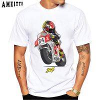 KEVIN SCHWANTZ 34 Classic T-Shirt New Summer Men Short Sleeve GS Adventure Motorcycle Sport Casual Boy White Tees Tops