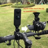 [COD] One X2ที่ยึดจักรยาน Mount Bike Clip Stand cket Adapter Stabilizer สำหรับ Insta360 One X X2อุปกรณ์เสริมสำหรับกล้องมือถือ