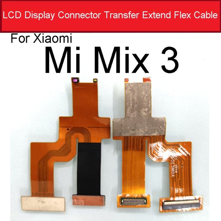 【❂Hot On Sale❂】 anlei3 จอแอลซีดีเมนบอร์ด Cennection สายเคเบิ้ลยืดหยุ่นสำหรับ Xiaomi Mi Mix 3 Dsiplay หน้าจอคอนเนคเตอร์การถ่ายโอนข้อมูลขยายสายแพชิ้นส่วนซ่อมแซม Flex