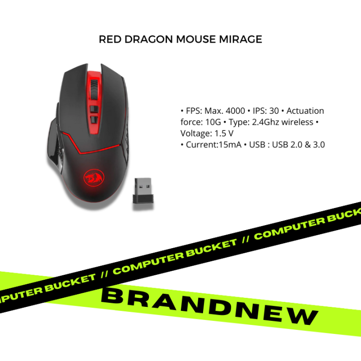 Red Dragon Mouse Mirage Lazada Ph