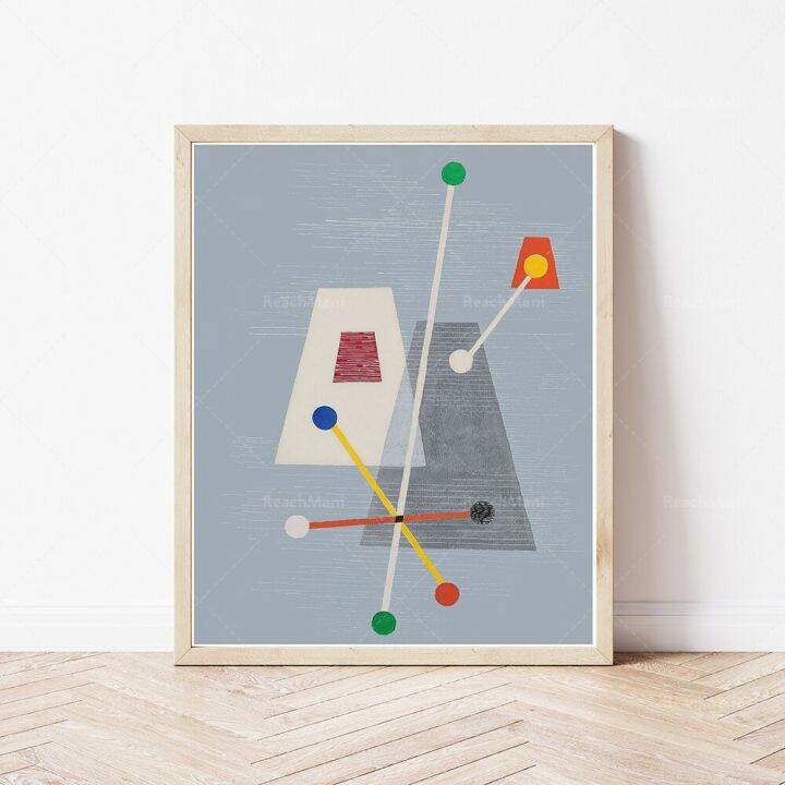 mid-century-modern-abstract-art-wassily-kandinsky-โปสเตอร์-ภาพวาดผ้าใบสำหรับ-wall-art-ในห้องนั่งเล่นตกแต่งบ้าน