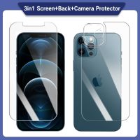 3in1 Full Cover Tempered Glass For iPhone 14 Pro Max 11 12 13 Pro Max Mini 14 Glass Front+Back+Lens Screen Protector Back Glass Vinyl Flooring