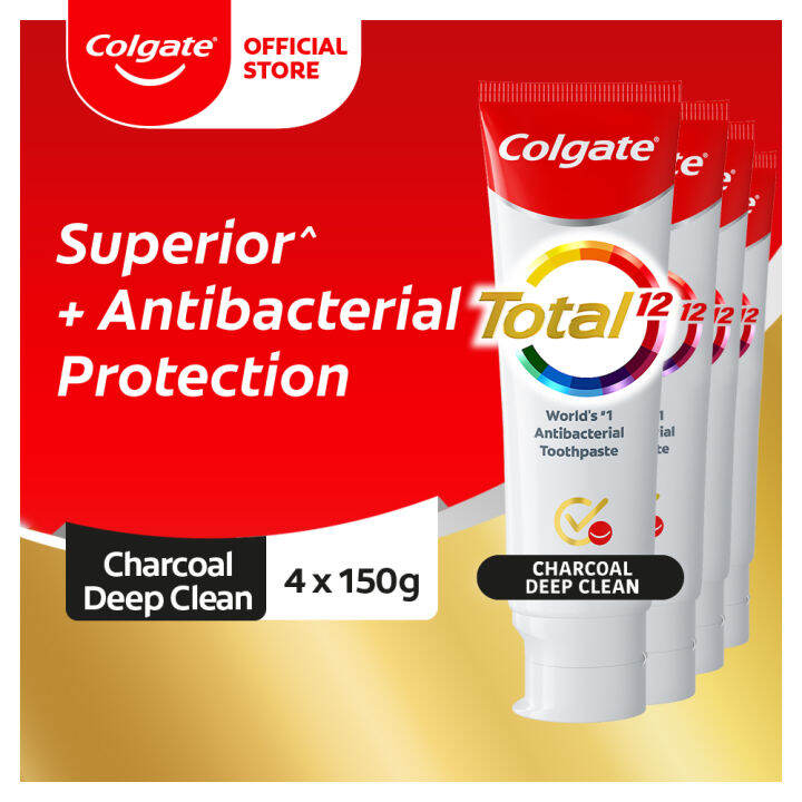 Colgate Total Charcoal Deep Clean MultiBenefit Antibacterial