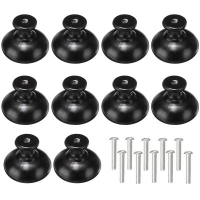 【hot】♝۩  10pcs Zinc Alloy Cabinet Drawer Knobs Matted Round Pull Knob Door Handels Hardware Pulls