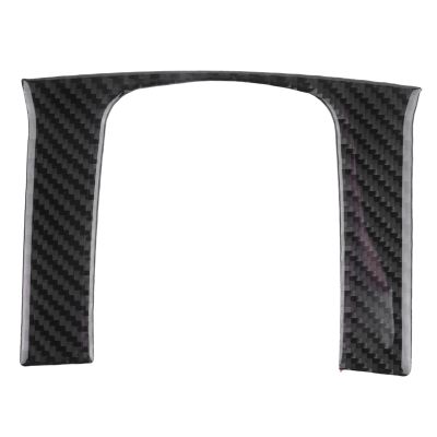 Carbon Fiber Style Console Gear Box Panel Cover Trim for Honda Civic 10Th 2016-2019 Interior Mouldings