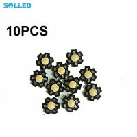 SOLLED 10ชิ้น Diy พลังงานสูง1-3W Led Cob ชิปลูกปัดแสงหลอดไฟ Led ไดโอดโคมไฟเต็มวัตต์