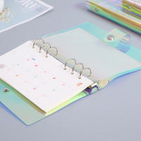 Diary 2021 Laser Notebook Planner Organizer Binder Books Journal Sketchbook Accessories Diary Office Supplies Notebook A5 A6 A7