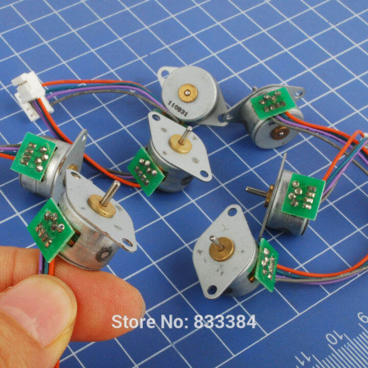 new-chexiuhua-5ชิ้น12v-dc-สี่สายสองเฟสไมโคร-dia-15สเต็ปมอเตอร์มม-พร้อมสาย-diy-ขนาดเล็กหุ่นยนต์