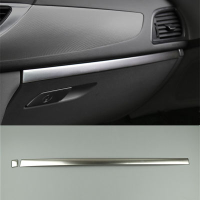 Car Co-pilot Box Sequins Cover Sticker Dashboard Panel Decoration Trim For Audi A6 C6 C7 2012-18 Auto Accessories