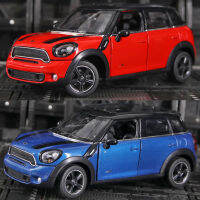 Rastar 1:24 BMW Mini Cooper S Countryman จำลองรถโลหะผสมแบบคงที่รุ่นเครื่องประดับโลหะของขวัญผู้ใหญ่ของเล่นเด็ก