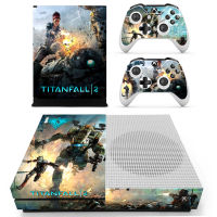 เกม Titanfall 2 สติ๊กเกอร์ติดผิวสำหรับ Microsoft Xbox One S Console และ 2 Controllers สำหรับ Xbox One S Skin Sticker-yrumrudang