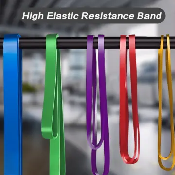 5pcs/Set] Gym Resistance Bands Yoga Squat Elastic Band Stretch Exercise  Fitness Weight Loss Squad Workout Tension Band 阻力带 拉力带
