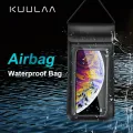 【For iPhone 13】KUULAA Waterproof Phone Bag ซองกันน้ำ Underwater Waterproof Case Bag Phone Case Swimming Diving Phone Case for Xiaomi iPhone Huawei Samsung. 