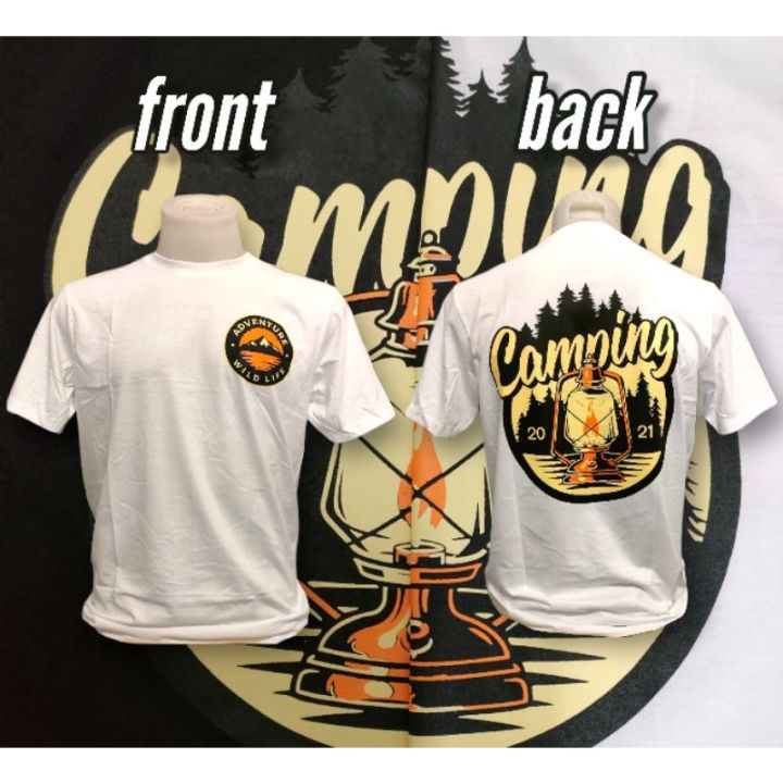 camping-เสื้อยืด-cotton